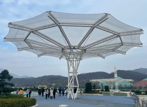 膜結構雨棚的魅力何在？全面解析其優勢與應用
