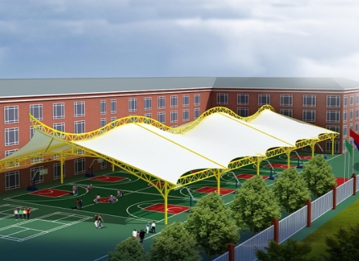 膜結構工程施工前的準備工作！